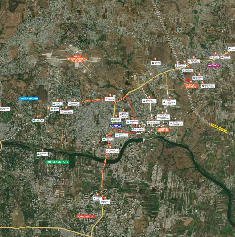  yashwin enchante Location Plan