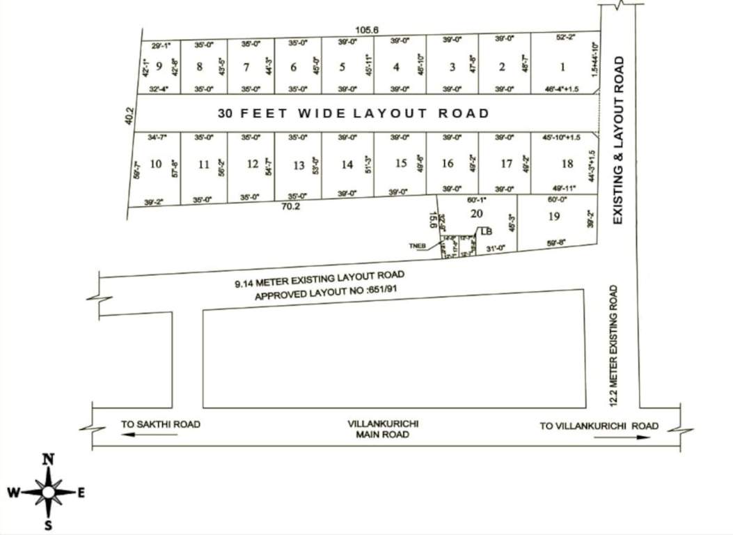  diamond city Layout Plan