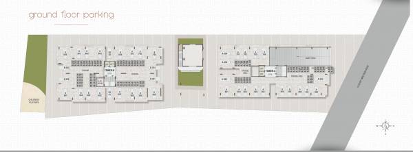 Block A +B Cluster Plan For Ground Floor heights Block A +B Cluster Plan For Ground Floor