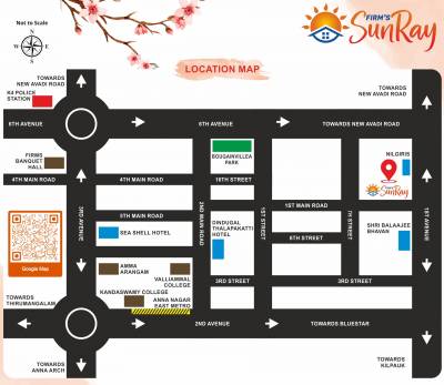  sunrays Location Plan