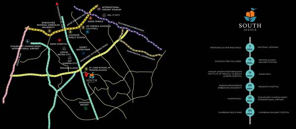  south-avenue Location Plan