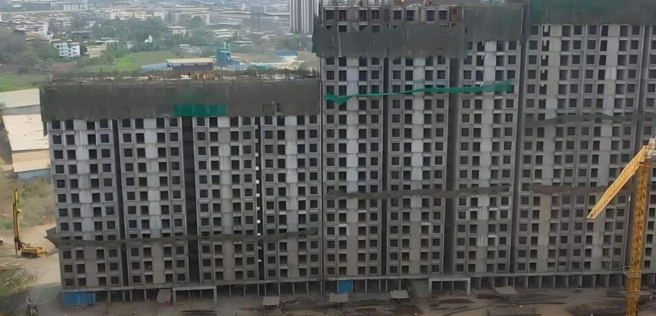 greater thane sector 3a cluster 2 phase 3 Dosti Grater Thane Construction Status June 25