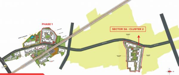 Layout Plan greater-thane-sector-3a-cluster-2-phase-3 Layout Plan