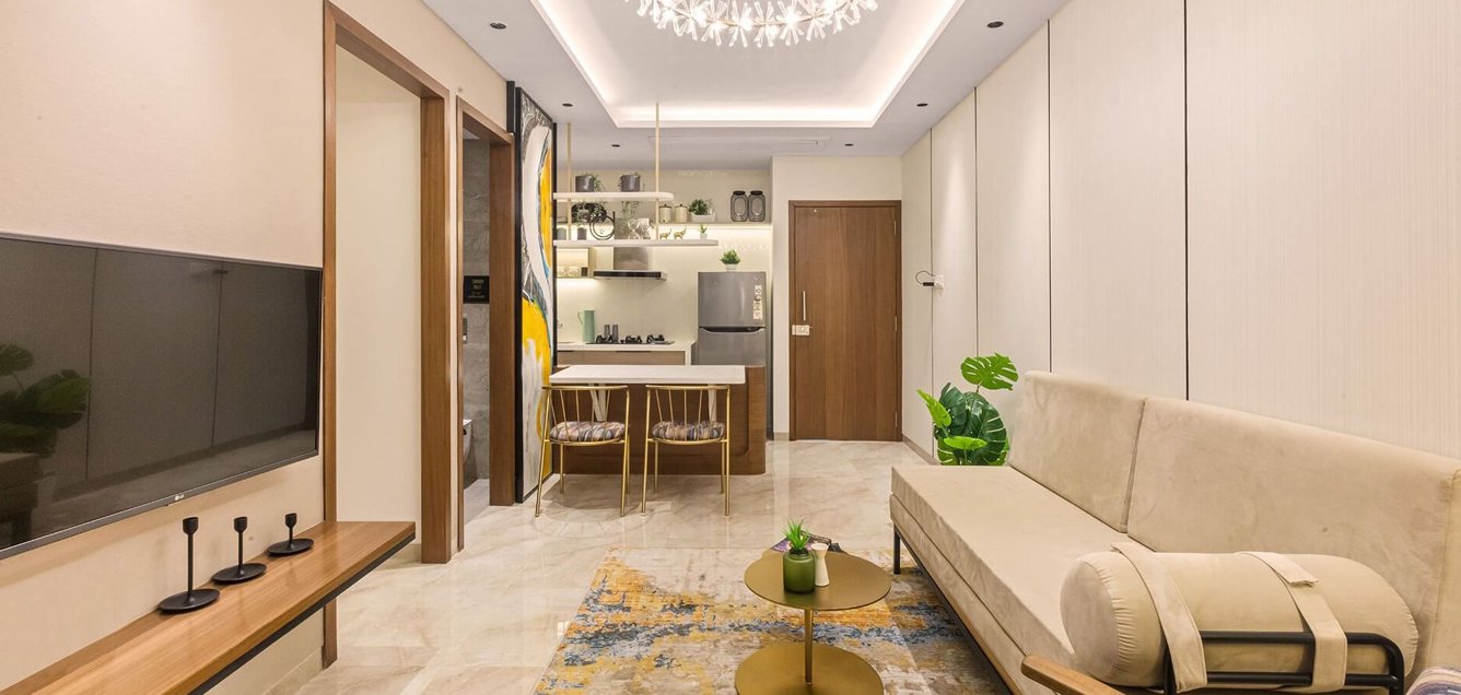 greater thane sector 3a cluster 2 phase 3 Living Area