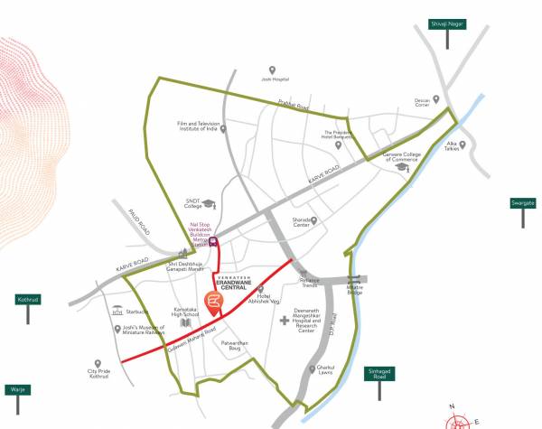  venkatesh-erandwane-central Location Plan