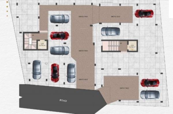  halite-apartment Halite Apartment Cluster Plan For Ground Floor