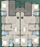Vipassana Cluster Plan For Typical Floor Plan  vipassana Vipassana Cluster Plan For Typical Floor Plan