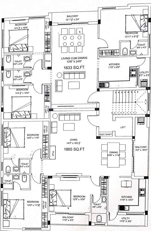  signature ridge Signature Ridge Cluster Plan For Typical Floor Plan