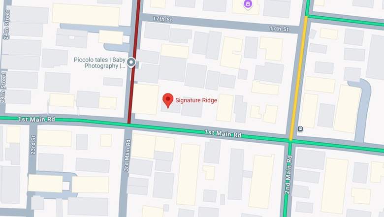 signature ridge Location Plan