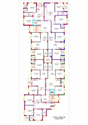  phase-iii Rudra Phase III Cluster Plan For Typical Floor