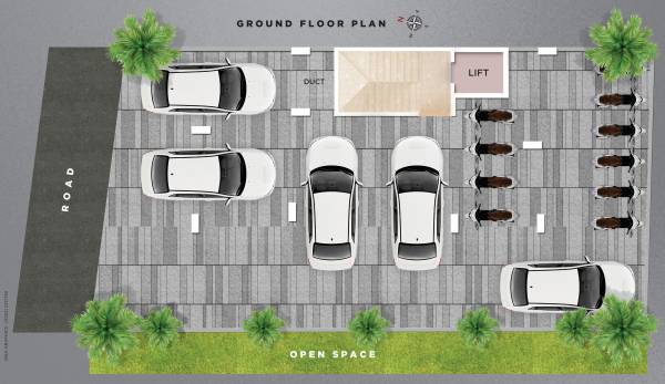  aria Aria Cluster Plan for ground Floor