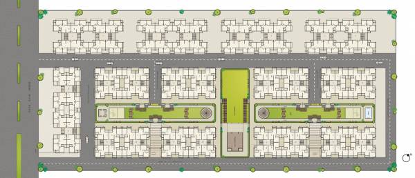  10-phase-1 Block A, B, C & D Cluster Plan For Typical Floor