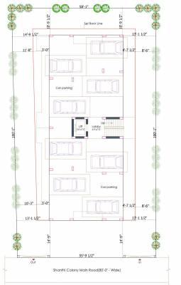  nalanda-enclave Nalanda Enclave Cluster Plan for ground Floor