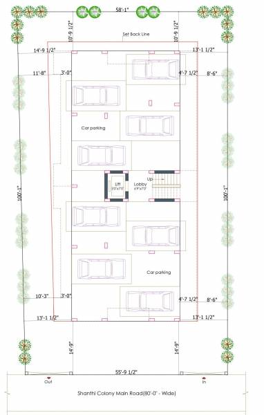  nalanda-enclave Nalanda Enclave Cluster Plan for ground Floor