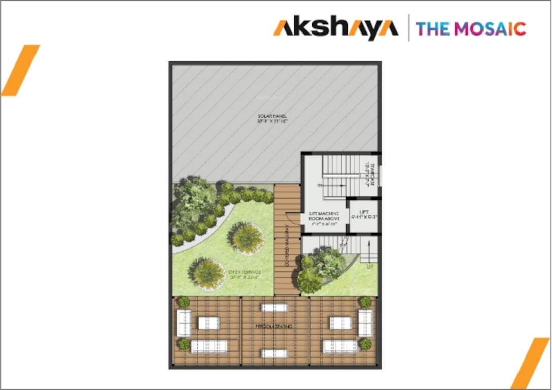  the mosaic The Mosaic Cluster Plan from 1st to 5th Floor