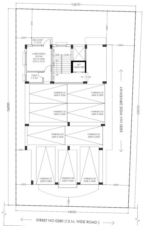  lotus co operative housing society limited Lotus Co Operative Housing Society Limited Cluster Plan For Ground Floor