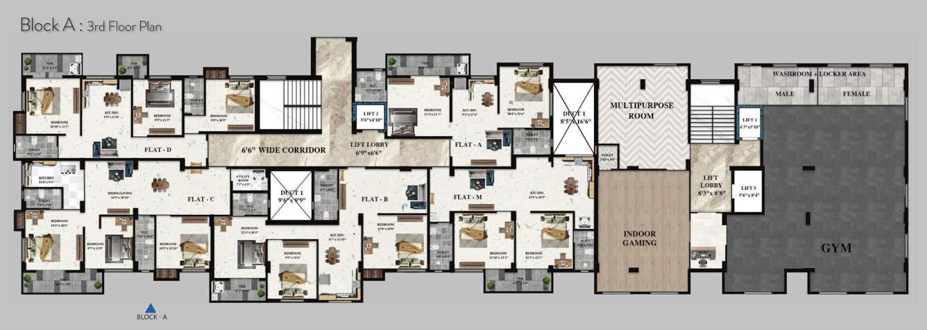  prime tower Prime Tower Cluster Plan