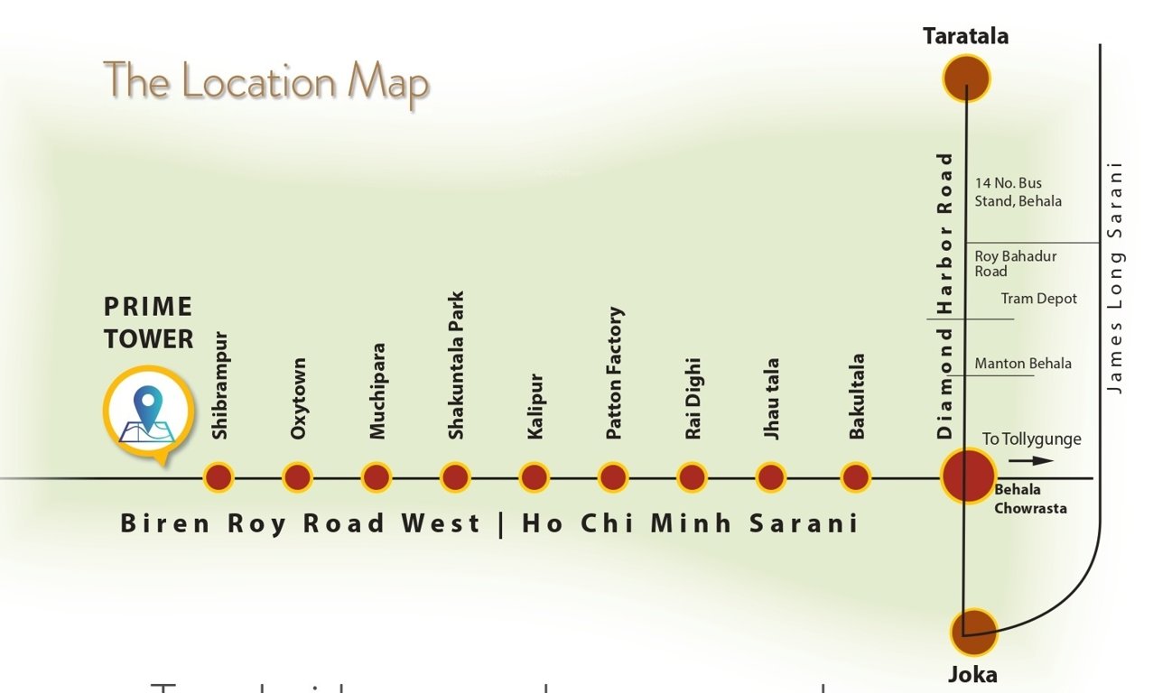  prime tower Location Plan