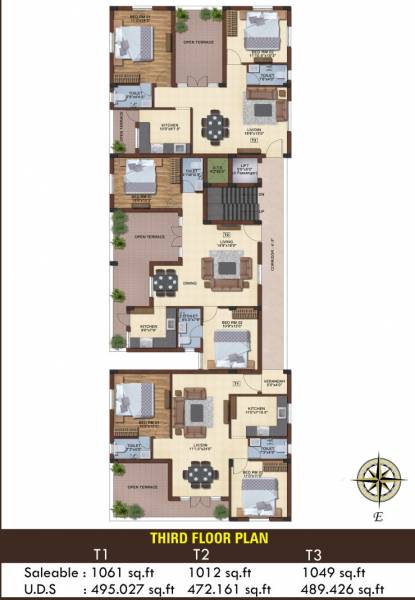  castle Castle Cluster Plan