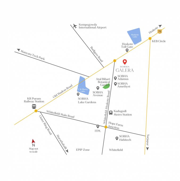 galera Location Plan