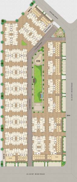  ashraya-9- Ashraya 9 Cluster Plan For 1st Floor