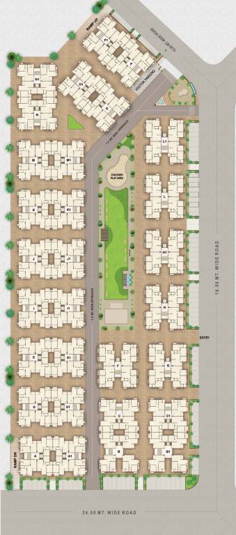  ashraya 9  Layout Plan
