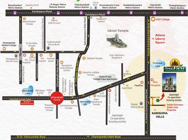  forest-view-apartment Location Plan