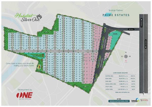  habitat-silver-oak Layout Plan