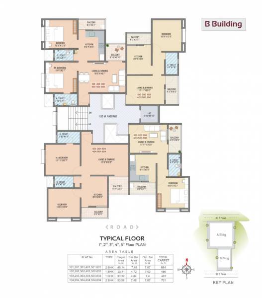  primrose-park Block A Cluster Plan