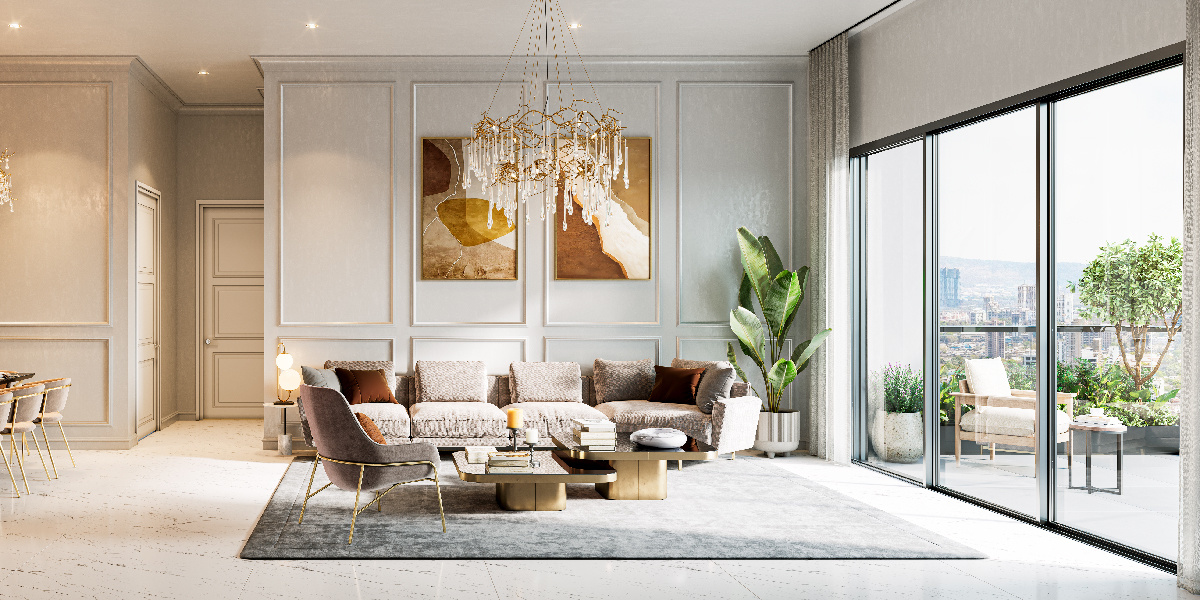 five gardens Living Area