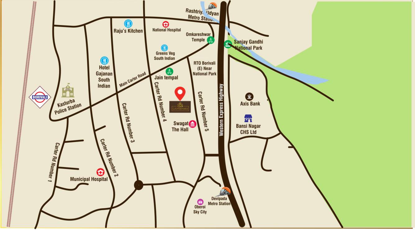  shree krupa chs Location Plan