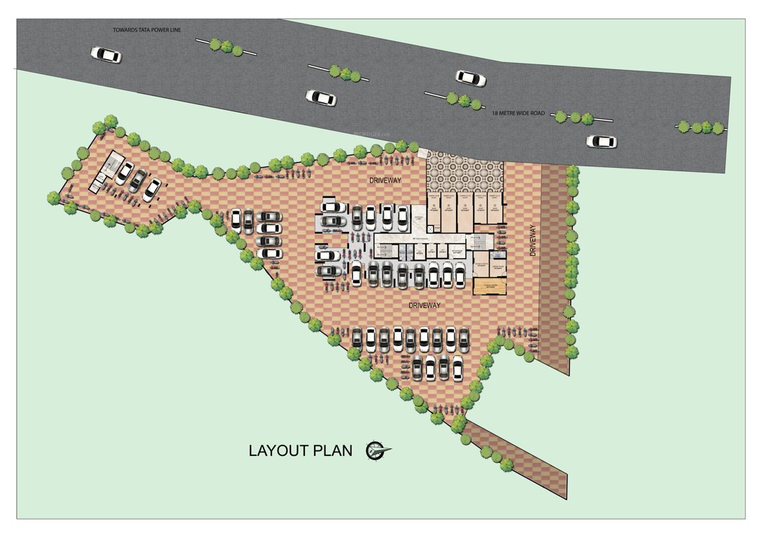 balaji kanha Layout Plan