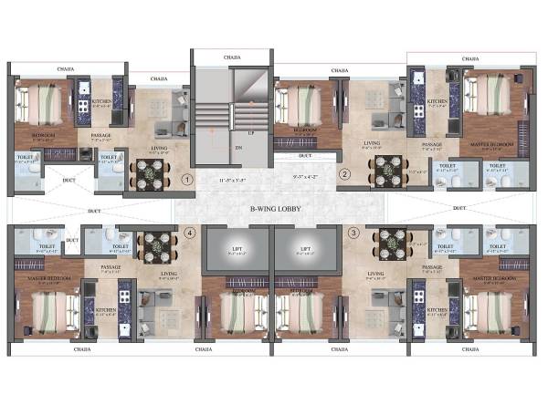  phoenix Wing B Cluster Plan