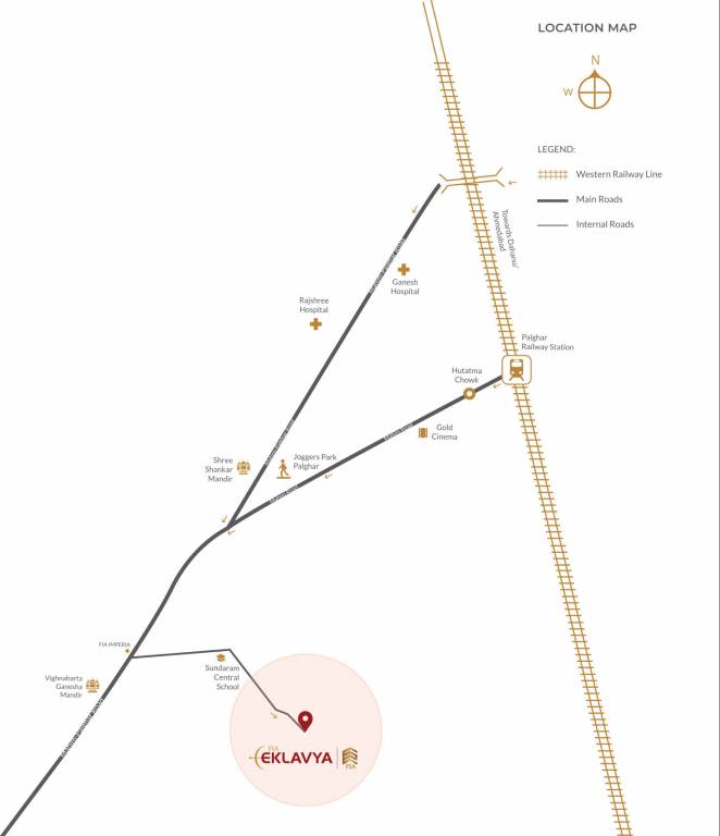  eklavya Location Plan