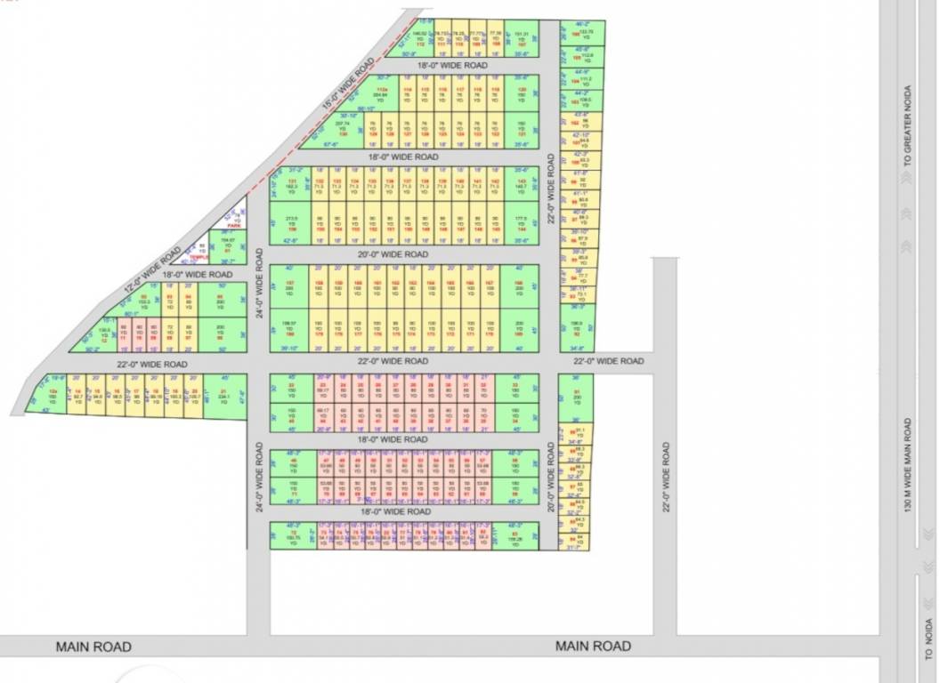  nature valley Layout Plan