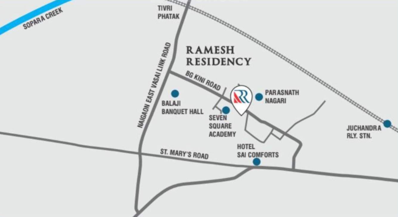  ramesh residency Location Plan