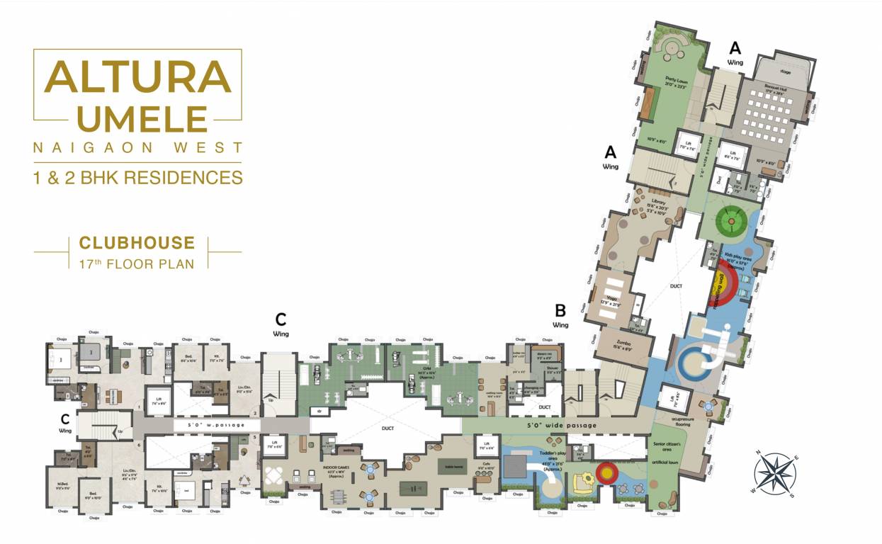  altura umele Wing A Cluster Plan