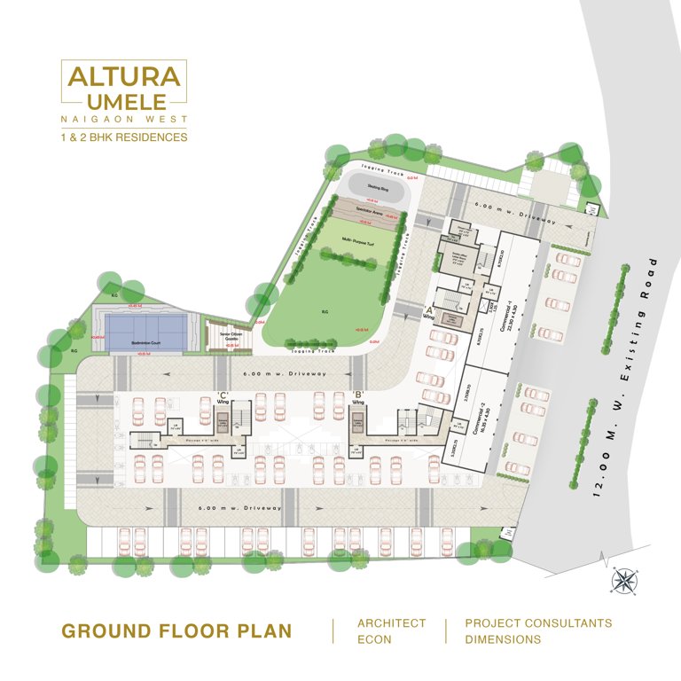  altura umele Wing A Cluster Plan