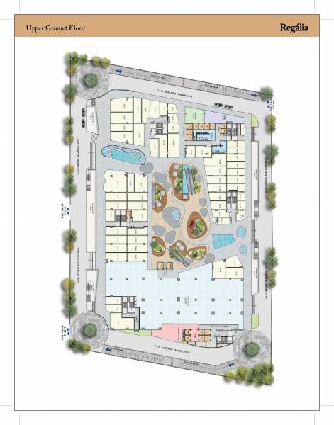 clusterPlan of Trehan Iris Broadway Greno West