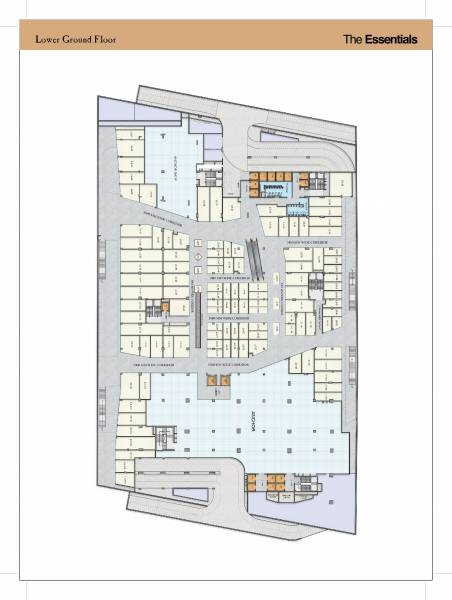 clusterPlan of Trehan Iris Broadway Greno West
