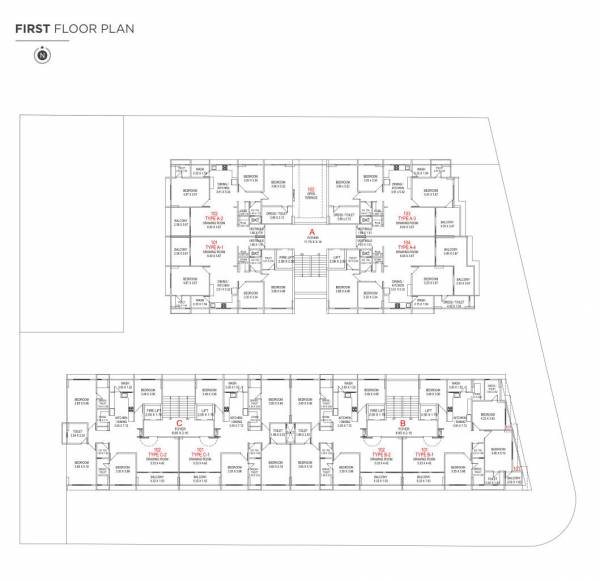  amaryllis Block A, B & C Cluster Plan