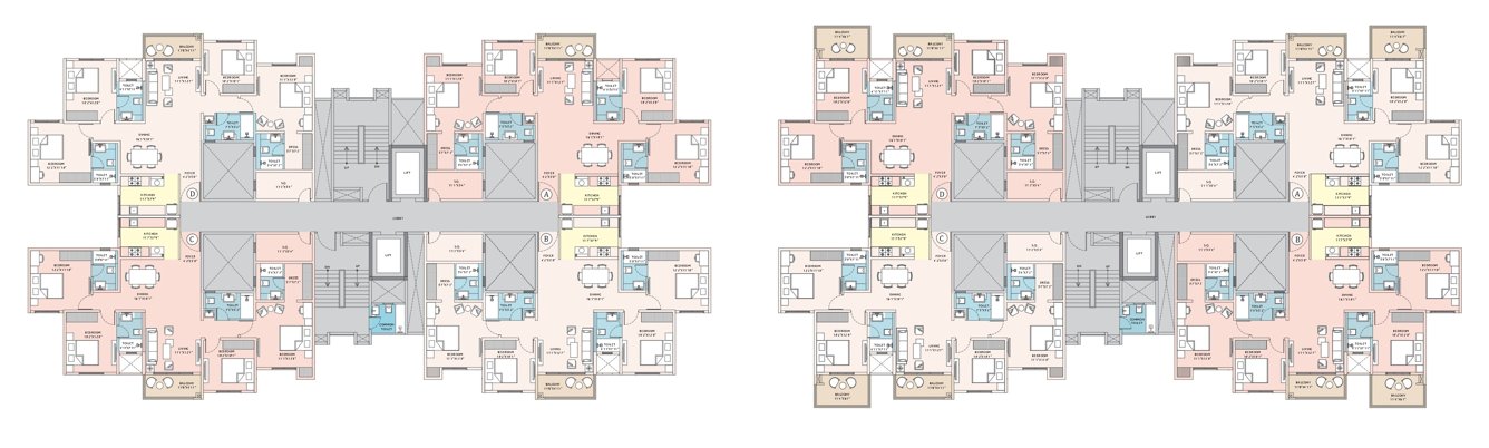 aagaman Block H Cluster Plan