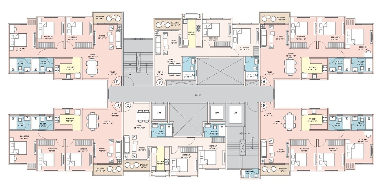 aagaman Block L Cluster Plan