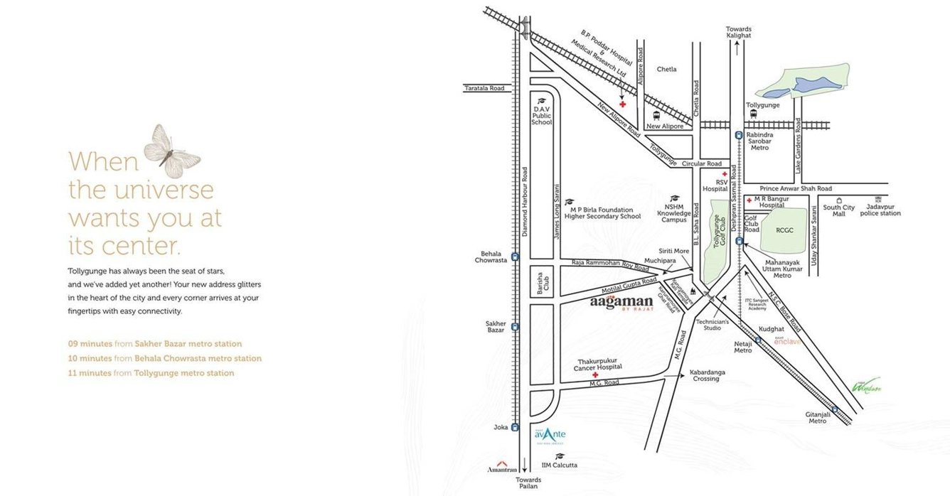 aagaman Location Plan