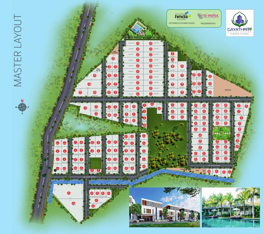  north county Layout Plan