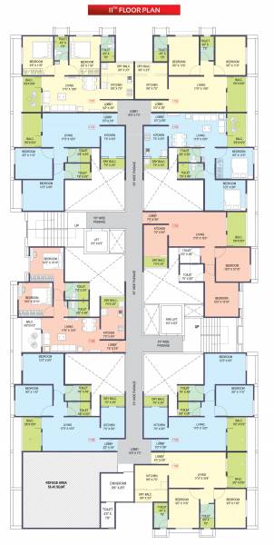  sky-crest Sky Crest Cluster Plan for 11th Floor