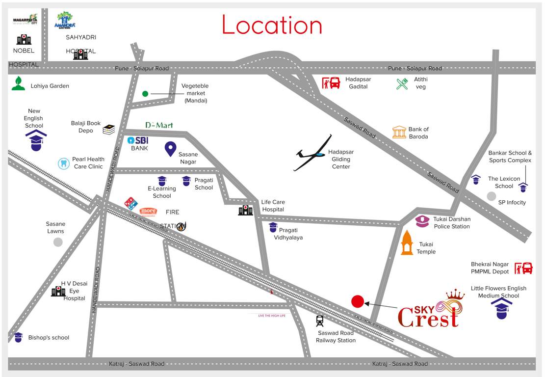  sky crest Location Plan