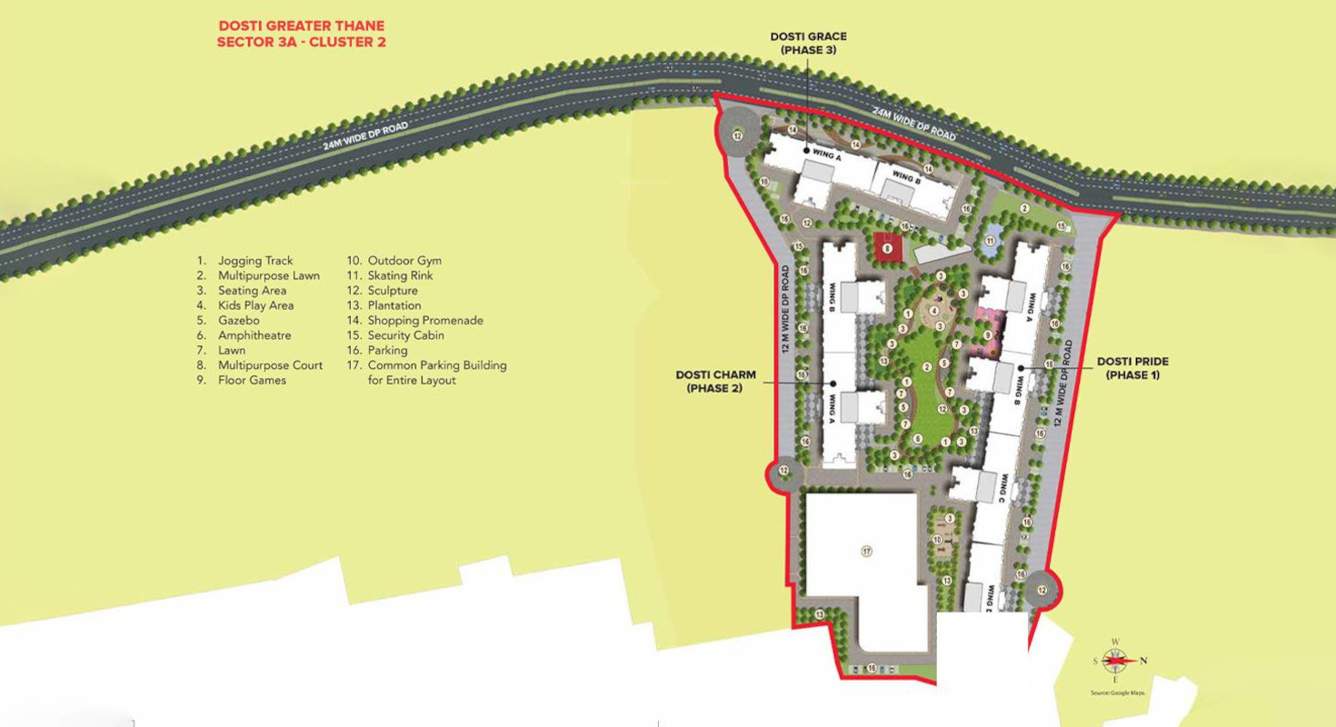  dgt sector 3a cluster 2 phase 2 Master Plan