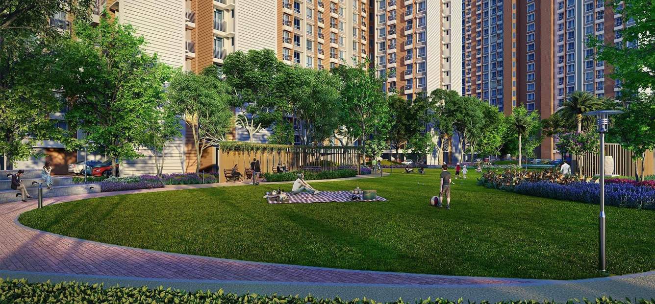  dgt sector 3a cluster 2 phase 2 Landscape Garden and Tree Planting