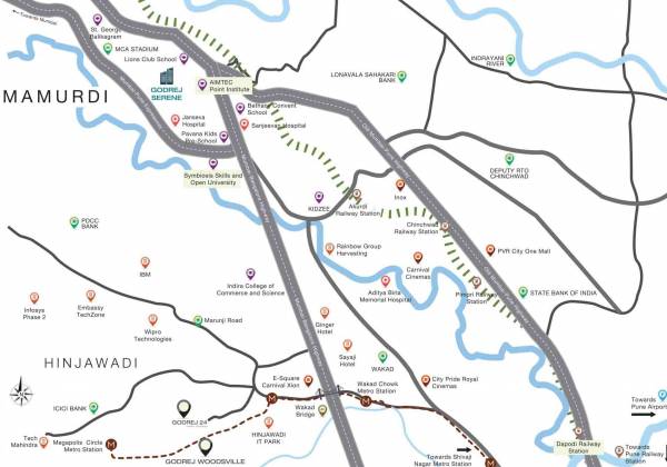 Location Plan sparkle-at-godrej-serene Location Plan
